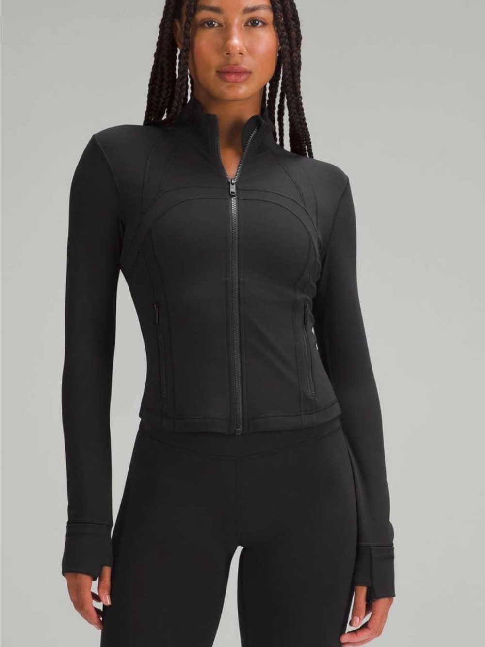 Lululemon defined cropped jacket